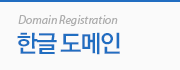 한글 도메인